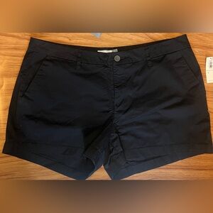 Women’s Black Khaki Shorts